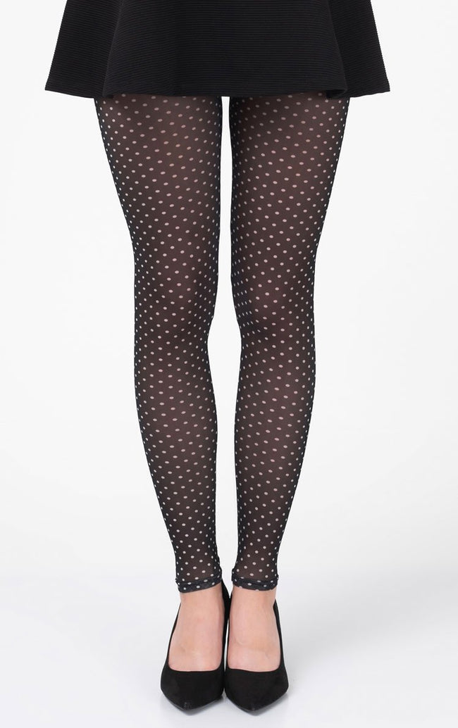 Feathers Art Footless Tights
